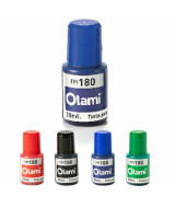 TINTA OLAMI P/MARCADOR DE PIZARRA AZUL FRASCO x20cc. - TPI180A  