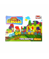 BLOQUES DIDACTICOS TREN C/ NUMEROS  EN CAJA 17x10x40cm.- 8  