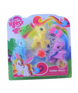 MY HAPPY HORSE PONY x3 CON ACCESORIOS 22 x 21,5cm. - 211-0  