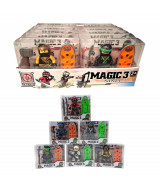 MUÑECO NINJA C/ACCESORIOS 13 x 11 x 13cm. - 740-0  