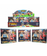 JUGADOR DE FUTBOL C/ACCESORIOS 10 x 10cm. - 740-0  