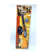 SET ESCOPETA COWBOYS C/ACCESORIOS 64 x 20cm. - 650-0  