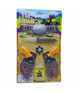 SET COWBOY 2 PISTOLA C/ESTUCHE Y ACCESORIOS. - 650-0  