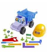 CAMION VOLCADOR JR. C/ CASCO Y ACCESORIOS - 012  