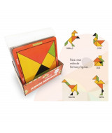 JUEGO DIDACTICO INGENIO TANGRAM 30x3  