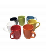 JARRO MUG CERAMICA LISO COL CARIBE CEL.-6  