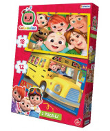 JUEGO DE MESA PUZZLE COCOMELON  x2 16x20cm. COC00  