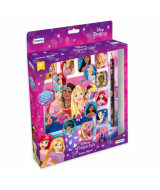 SET DE ARTE DISNEY PRINCESAS SELLOS WOW C/ACTIVIDADES PARA COLOREAR + 1 LAPIZ 32x25x4cm. - DJU00  