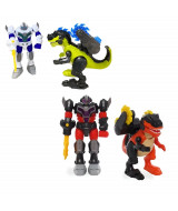 ROBOT VS T-WRECKER C/LUZ Y SONIDO 2 COLORES. - IKSU  