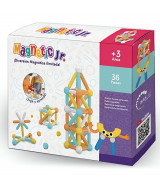 BLOQUES MAGNETICOS JR 36 PIEZAS 20x25x5,5cmcm. - IKMAG  