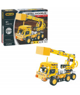CAMION  ELEVADOR DE RESCATE PARA ARMAR 173 PZ CITY METAL  - IKMETAL  