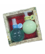 SET GENESIS CREMA FRUTAL 150 gr + BODY SPLASH 150 Ml PALTA COTTON BLUE. - 100  