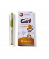 ROLLER GEL METALIZADO SABONIS ORO x12un. - GL501  