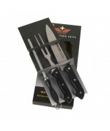 SET CUCHILLO + TENEDOR + CHAIRA CON CAJA REGALO - 4186237x1