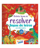 LIBRO COLECCION EDUCATUVA RESOLVER SOPAS DE LETRAS C/ DINOSAURIOS   