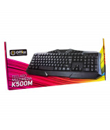 TECLADO USB MULTIMEDIA OFFICE -  OFF-K5  