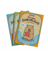 LIBRO PARA COLOREAR COLECCION AMIGOS SUAVECITOS 17 x 24cm 32pag. - 01PINT0018/19/20  