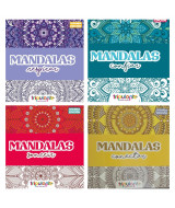 LIBRO MANDALAS COLECCION 4 TITULOS 20 x 20cm. - M001/02/03  