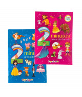 LIBRO DE COLECCION CUENTOS 2 MINUTOS ANTES DE DORMIR 20 x 28cm 16pag. - DOSO01/02/03  
