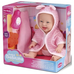 BONECA BABY BABILINA ACESSORIOS - BAÑO 34 cm - BA0866x1