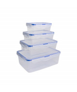 CONTENEDOR PLASTICO C/TAPA 850ml - C4  
